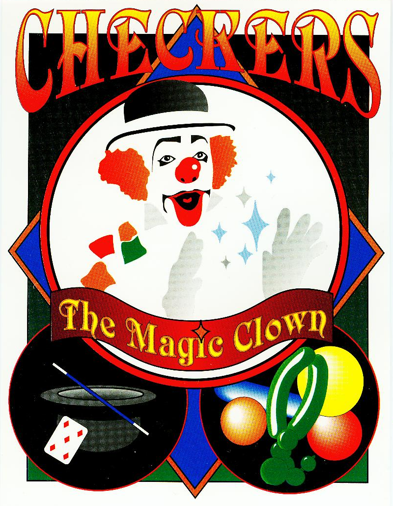 Checkers the Magic Clown